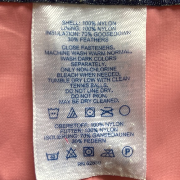 Lands’ End Girl’s Puffer Vest - Picture 6 of 6